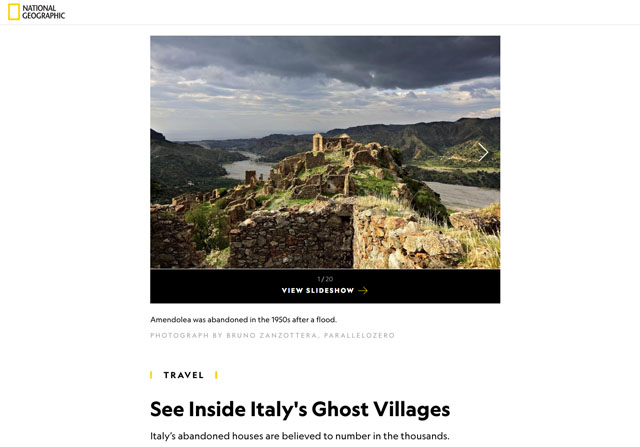 See Inside Italy's Ghost Villages 1