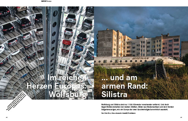 Im reichen Herzen Europas: Wolfsburg... und am armen Rand: Silistra 1