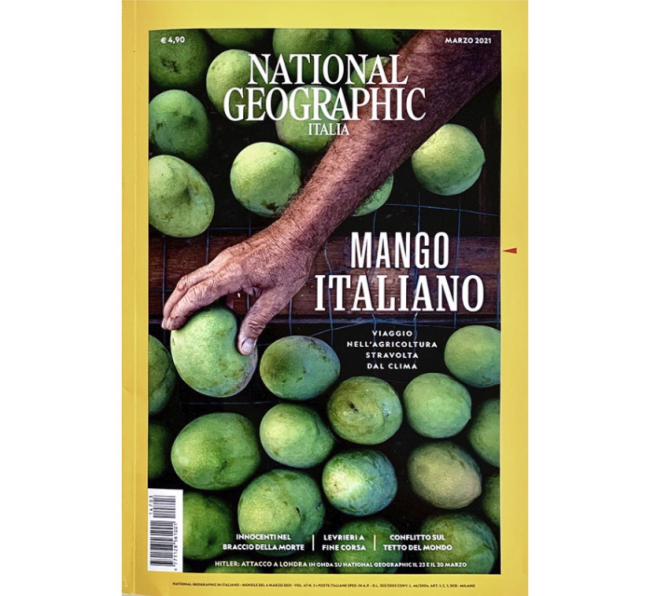 “Global Warming and agriculture” in National Geographic Italy