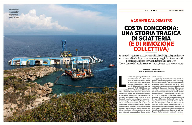 Costa Concordia: una storia tragica di sciatteria (e di rimozione collettiva) 1