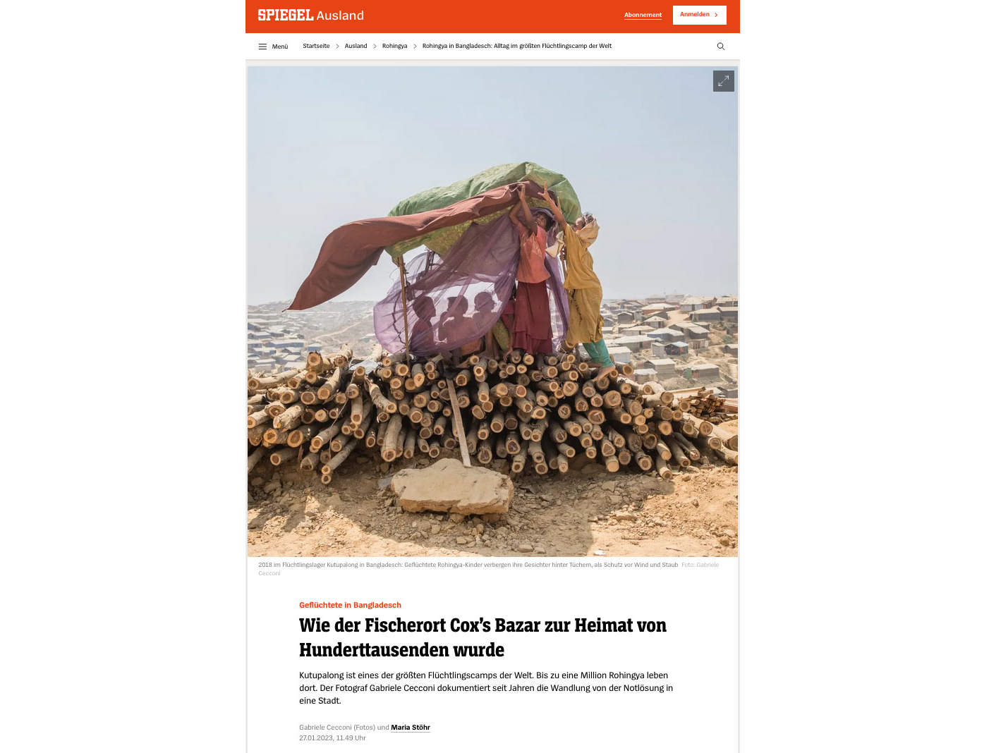 “The Wretched and the Earth” in Der Spiegel online