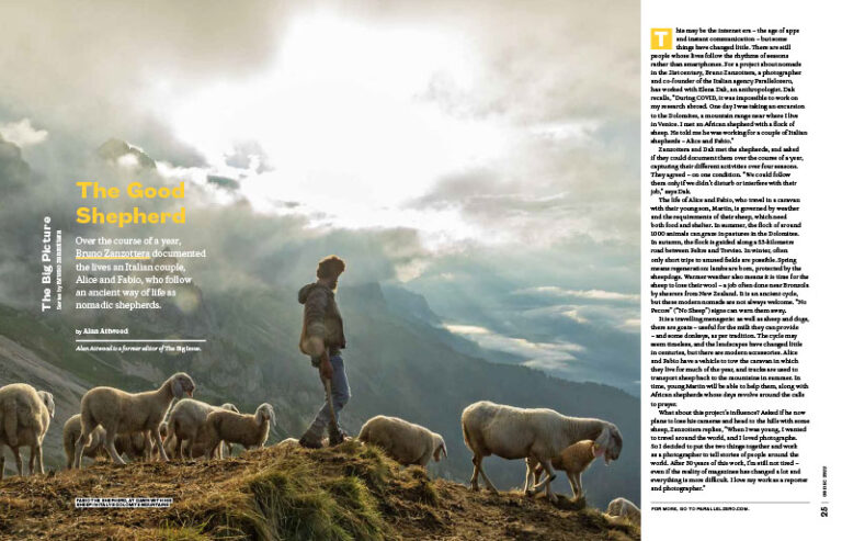 “Young Italian Nomads” in The Big Issue