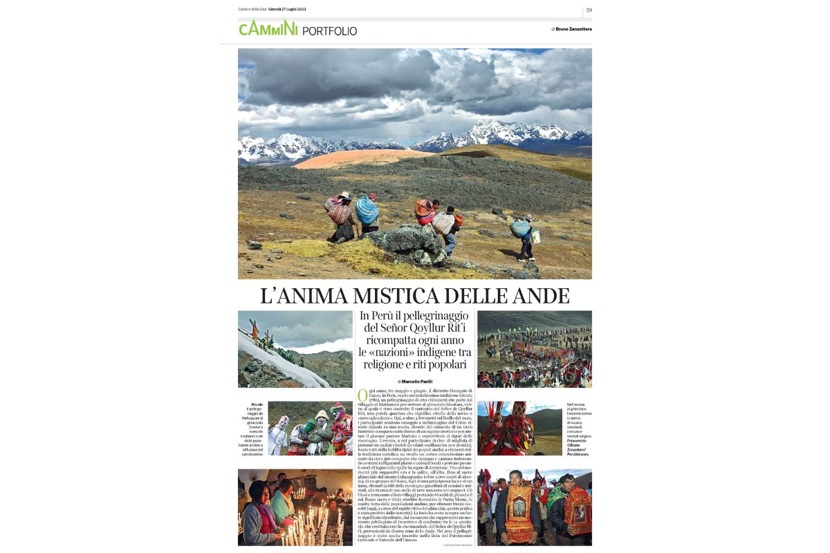 “America’s biggest native pilgrimage” in Corriere della Sera